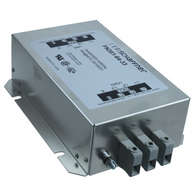 FN351-64-33 Schaffner EMC Inc.  Power Line Filter Modules